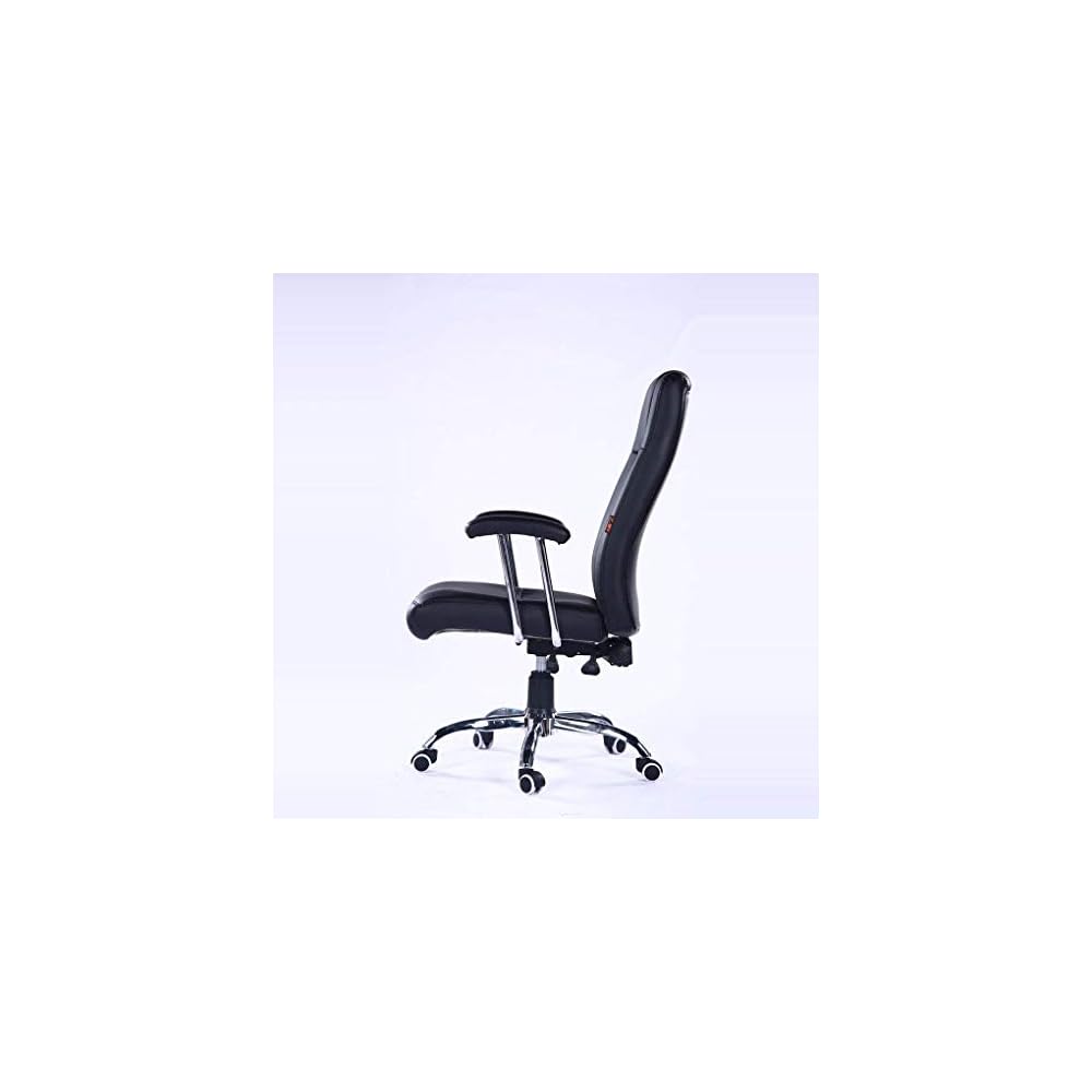 Office Chair Home Modern Minimalist Leather Engineering Chair Office Chair Rotating Reclining Staff Chair Adjustable Seat Height 360 Degree Swivel Managerial Chairs Recliner
