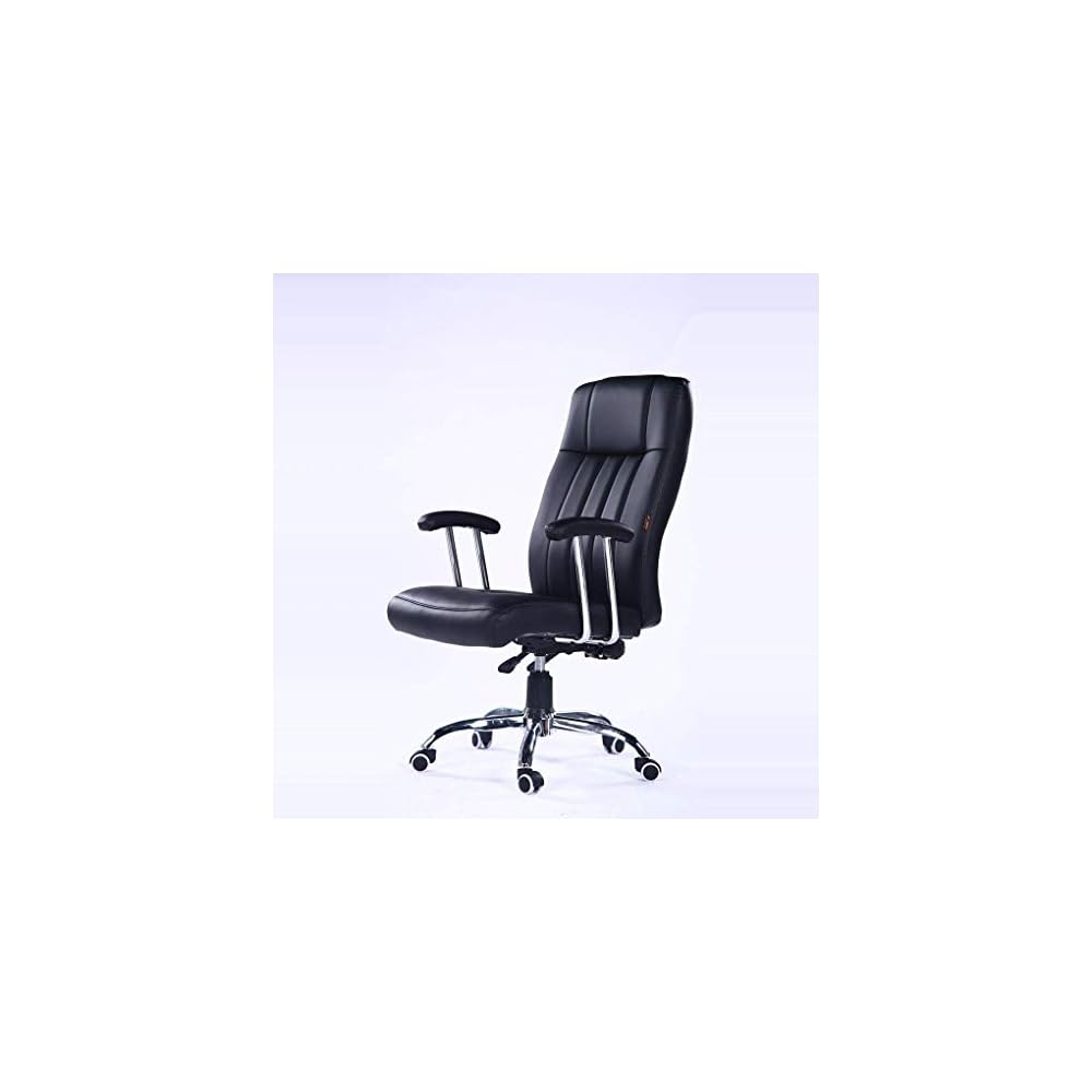 Office Chair Home Modern Minimalist Leather Engineering Chair Office Chair Rotating Reclining Staff Chair Adjustable Seat Height 360 Degree Swivel Managerial Chairs Recliner